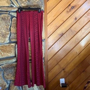 🌺3/$12 Flare Leg Vintage Hippie Pants Size M